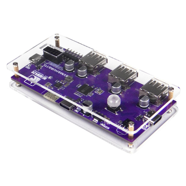 4-in-1 KVM Switch HUB | TTL Serial Bluetooth Docking Station